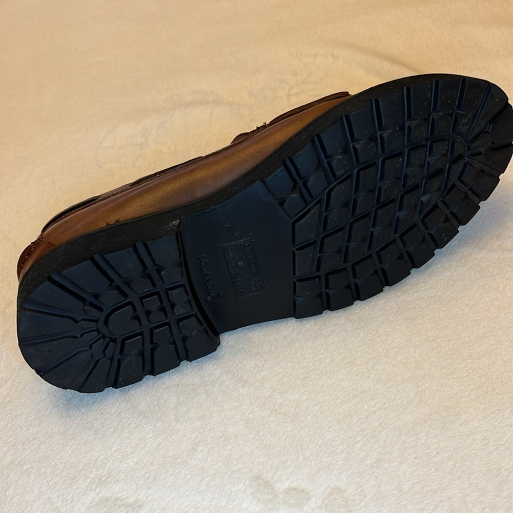 Cherokee Men’s Leather Loafers Slip on Shoes with Tassel Thick Tread Sole Size 8 - Picture 8 of 9